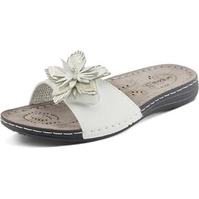 Flexus Women's FLOWERSTARS Slide Sandals
