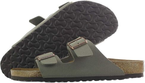 Birkenstock Arizona Sandal - Women's Stone Birkibuc, 41.0 in Saudi Arabia