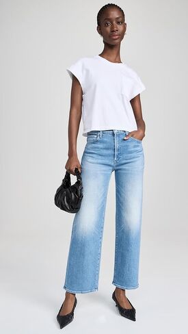 جينز The Dodger Flood النسائي من MOTHER in Kuwait