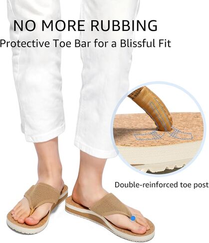 Womens Orthopedic Flip Flops with Arch Support for Plantar Fasciitis in Saudi Arabia