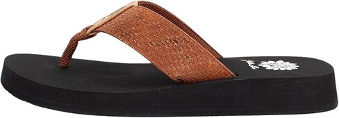 صندل Frinna Flip Flop نسائي من Yellow Box، ارتفاع المنصة 0.75 بوصة، الكعب 1 بوصة، لطيف ومريح in Kuwait