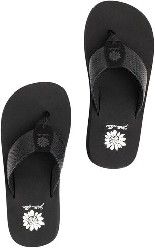 صندل Frinna Flip Flop نسائي من Yellow Box، ارتفاع المنصة 0.75 بوصة، الكعب 1 بوصة، لطيف ومريح in Kuwait