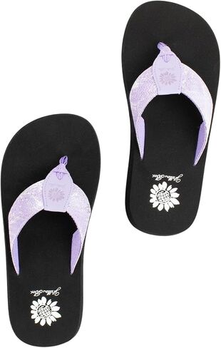 صندل Frinna Flip Flop نسائي من Yellow Box، ارتفاع المنصة 0.75 بوصة، الكعب 1 بوصة، لطيف ومريح in Kuwait