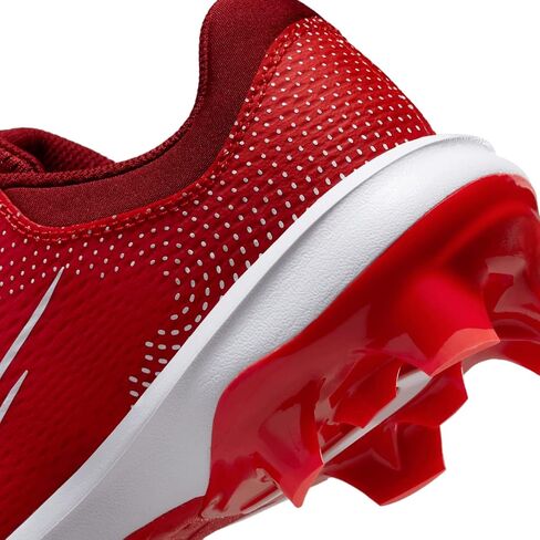 Nike Women's Hyperdiamond 4 Pro Molded Softball Cleats, Red White, 10 in Saudi Arabia