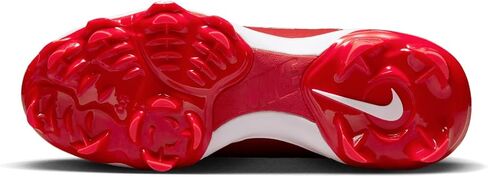 Nike Women's Hyperdiamond 4 Pro Molded Softball Cleats, Red White, 10 in Saudi Arabia