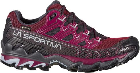 La Sportiva Women's Ultra Raptor II Trail Running Shoes, Red Plum/Carbon, 7.5-8 Wide in Saudi Arabia