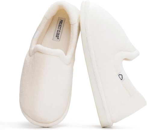 House Shoes for Women - Comfy Womens Shoes & Slippers For Women Memory Foam Flats for Womens - Fluffy & Cozy Slip on Shoes Women Footwear Indoor & Outdoor use (EXPLORE) in Saudi Arabia