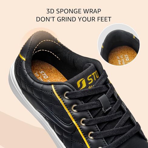 أحذية رياضية نسائية أنيقة برباط من STQ، أحذية كاجوال مريحة وخفيفة الوزن ومبطنة للتنس in Kuwait