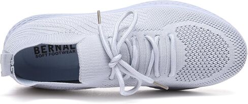 Bernal Womens Walking Tennis Shoes Casual Lightweight Non Slip Gym Workout Shoes Breathable Mesh Working Sneakers in Saudi Arabia