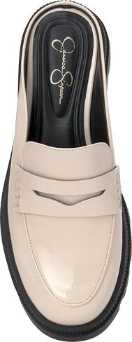 Jessica Simpson Womens Uma Patent Loafer Mules in Saudi Arabia