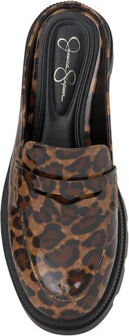 Jessica Simpson Womens Uma Patent Loafer Mules in Saudi Arabia