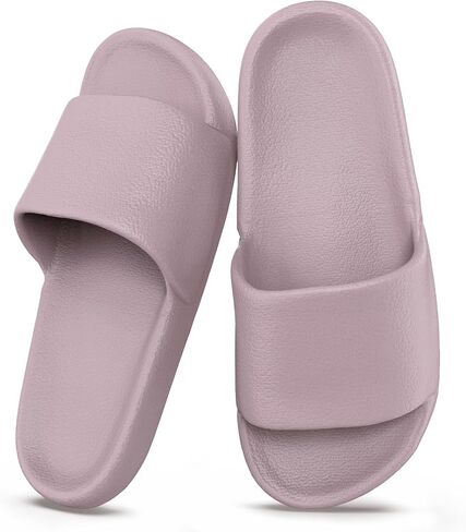 Shower Shoes for Women & Men - Non-Slip House Slippers - Cloud Comfort Slides - Quick-Dry, Arch Support - Perfect for Bathroom, Beach, Pool, Travel in Saudi Arabia