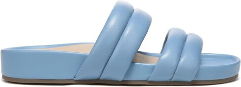 Vionic Women's Safari Mayla Slide Sandal- Supportive Walking Leather Shoes That Include Three-Zone Comfort with Orthotic Insole Arch Support, Medium Fit, Sizes 5-11 in Saudi Arabia