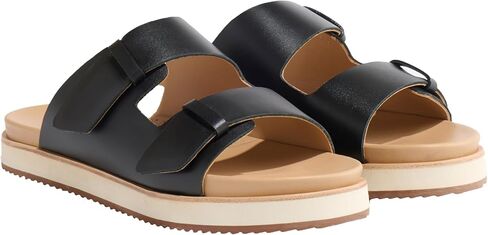 Nisolo Go-To Flatform Slides for Women - Great Spring & Summer Womens Wedge Sandals - Memory Foam & Shocking Absorbing Wedges for Women - Ultra Comfortable & Breathable Wedge Sandal - Easy On & Off in Saudi Arabia