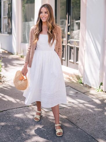 TEMOFON Women Flat Sandals Dressy: Comfortable Leather Sandal, Womens Casual Flats Sandal, Open Toe Summer Shoes in Saudi Arabia