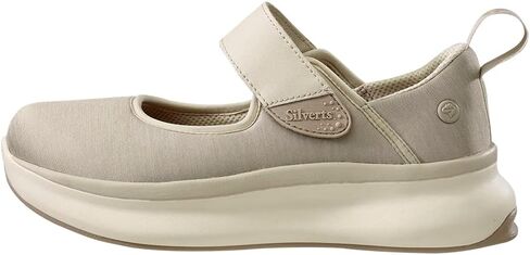 Silvert's Adaptive Clothing & Footwear Women’s Extra Wide Mary Jane Walking Shoes with Easy Touch in Kuwait