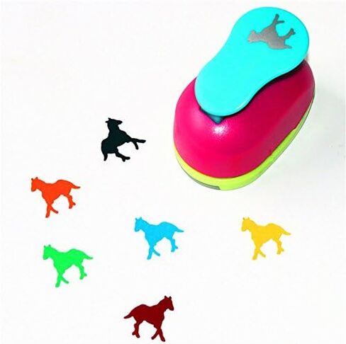 CADY Hole Puncher 1 بوصة، خرامة ورق، - (3 عبوات من الزهور - مجموعة أشكال خرامة ورقية مخصصة - لنقش سجل القصاصات الأعمال الفنية للأطفال - صناعة بطاقات التهنئة والحرف اليدوية in Kuwait