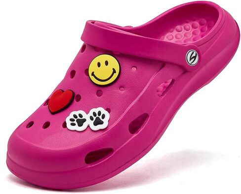 HOBIBEAR Women Classic Clog Slip on Garden Shoes Sandals Slippers for Indoor Outdoor in Saudi Arabia