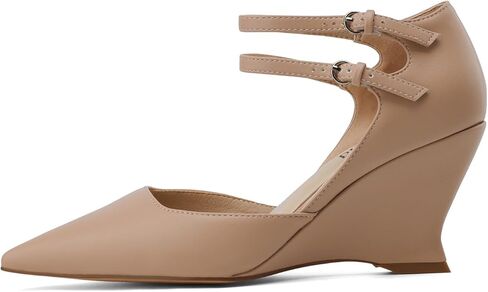 أحذية نسائية بكعب عريض أحذية بكعب عريض وكعب عريض للنساء بحزام الكاحل 3 بوصة أحذية رسمية بكعب عريض وكعب عريض ملابس عمل الزفاف in Kuwait