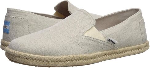 TOMS Womens Redondo Slip On Flats Casual - Red in Saudi Arabia