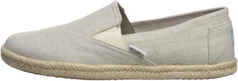 TOMS Womens Redondo Slip On Flats Casual - Red in Saudi Arabia