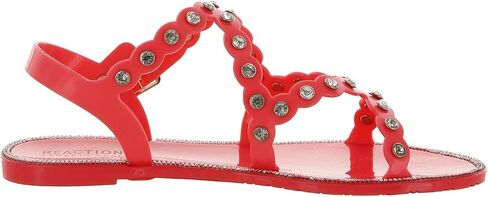 Kenneth Cole Reaction Women's Dahlia Jelly Jewel Sandal Flat Platform in Saudi Arabia