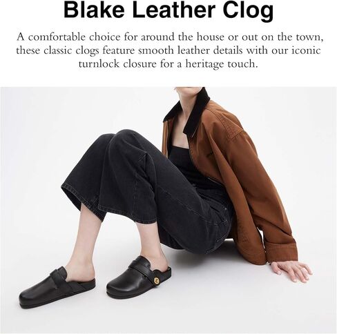 Coach Women's Blake Leather Clog in Kuwait