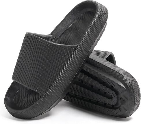 Yonge & Finch Cloud Slippers for Men Women Massage Thick Sole Slides Pillow Slippers Platform Slides Soft Non-slip Sandals in Saudi Arabia
