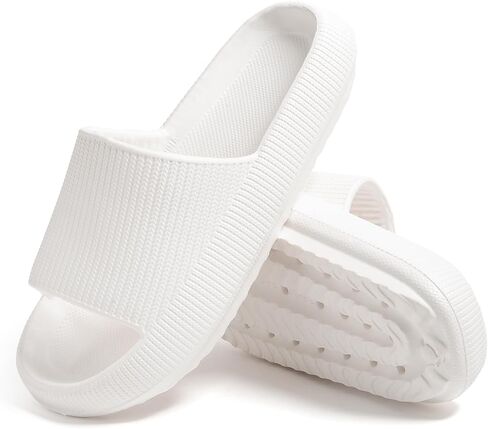 Yonge & Finch Cloud Slippers for Men Women Massage Thick Sole Slides Pillow Slippers Platform Slides Soft Non-slip Sandals in Saudi Arabia