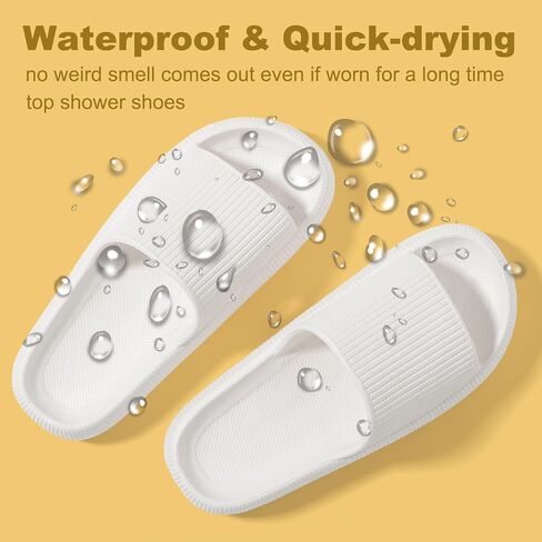Yonge & Finch Cloud Slippers for Men Women Massage Thick Sole Slides Pillow Slippers Platform Slides Soft Non-slip Sandals in Saudi Arabia