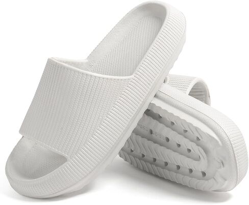 Yonge & Finch Cloud Slippers for Men Women Massage Thick Sole Slides Pillow Slippers Platform Slides Soft Non-slip Sandals in Saudi Arabia