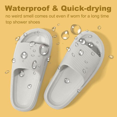 Yonge & Finch Cloud Slippers for Men Women Massage Thick Sole Slides Pillow Slippers Platform Slides Soft Non-slip Sandals in Saudi Arabia