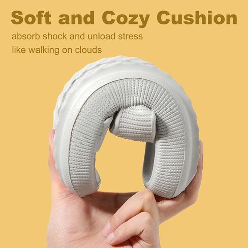 Yonge & Finch Cloud Slippers for Men Women Massage Thick Sole Slides Pillow Slippers Platform Slides Soft Non-slip Sandals in Saudi Arabia