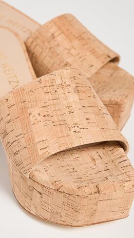 Stuart Weitzman Women's Squarehigh Platform 96 Slides in Saudi Arabia