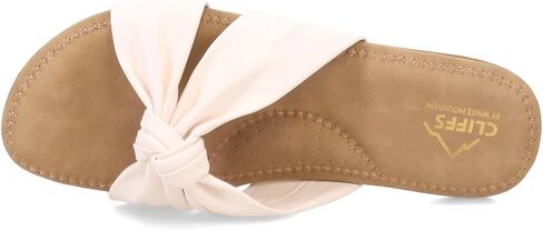CLIFFS BY WHITE MOUNTAIN Women's Favorite Knotted Slide Sandal in Kuwait