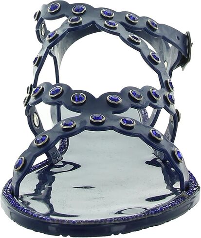 Kenneth Cole Reaction Women's Dahlia Jelly Jewel Sandal Flat Platform in Saudi Arabia