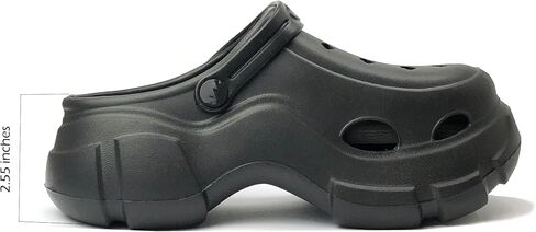 REDVOLUTION Women's Comfort Slides Double Buckle Adjustable Soft EVA Footbed Sandals in Saudi Arabia