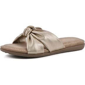 CLIFFS BY WHITE MOUNTAIN Women's Favorite Knotted Slide Sandal