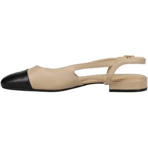 VANELi Womens Tisha Slingback Flats Casual - Beige, Black
