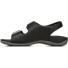 Vionic Women's Rest Albie Strappy Travel Sandal- Supportive Women’s Orthotic Sandals that include Three Zone Comfort with Arch Support- Flat Sandals for Ladies, Medium and Wide Width Size 5-12
