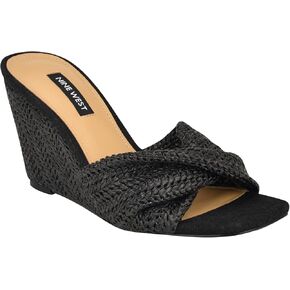 Nine West Womens Nikhil Wedge Sandal