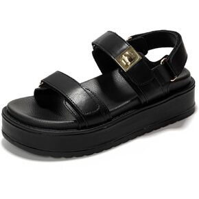 Wedge Sandals for Women - Memory Foam & Open Toe Flatform Sandals for Women - Non-Slip Beach Essentials Womens Sandals - Wedges Platform Sandals for Women 2024 (Ginevra)