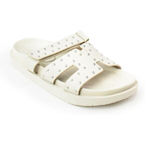 RF ROOM OF FASHION Women's Cutout Design Comfort Slide Sandals