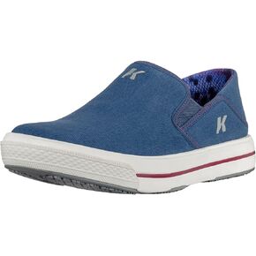 Korkers Women's W's Fish Moc Rainbow Trout w/Fixed Kling-On Deck Soles