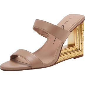 Katy Perry Women's Framing Wedge Two Band Sandal