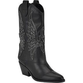 Nine West Womens Ringer Western Boot