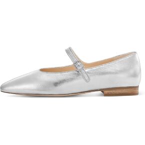 Mary Jane Flats Women Comfortable Mary Jane Shoes for Women Air Foam Touch Casual Shoes- Silver, Brown, Almond, Black