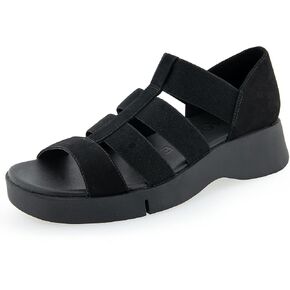 What's What Women's Fulton Sport Sandal, Black Nubuck, 5.5