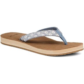 Sanuk Women's Happy Placer Daisy Flip-Flop