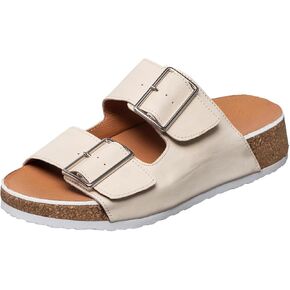 Antelope Women's Addison Leather Flat Platform Sandals
